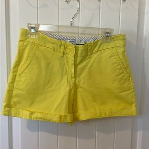 Crown and Ivy Yellow shorts